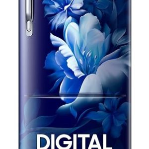 Samsung 223 L, 3 Star, Digital Inverter, Direct-Cool Single Door Refrigerator (RR24H2823UZ/NL, Midnight Blossom Blue, Base Stand Drawer, Single Touch Defrost, 2026 Model)